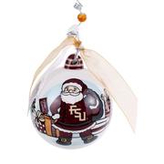  Florida State Glory Haus Happy Holiday Santa Ornament