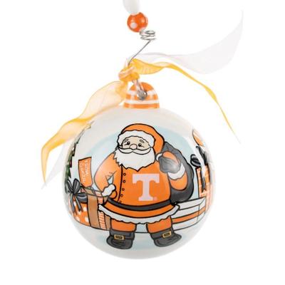 Tennessee Glory Haus Happy Holiday Santa Ornament