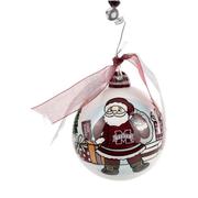  Mississippi State Glory Haus Merry Christmas Santa Ornament