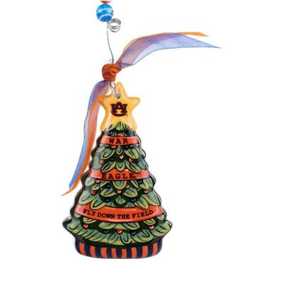 Auburn Glory Haus Tree Puff Ornament