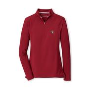  Florida State Peter Millar Women's Vault Lady Seminole Perth Raglan 1/2 Zip Pullover