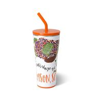  Clemson 32 Oz Saturdays Straw Tumbler