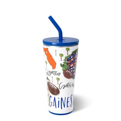 Gainesville 32 Oz Saturdays Straw Tumbler