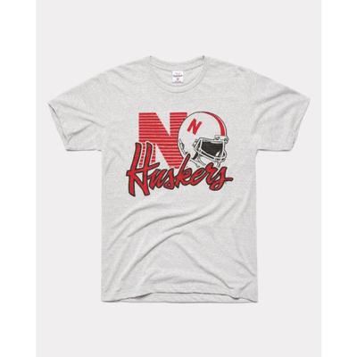 Nebraska Charlie Hustle 90's Football Tee