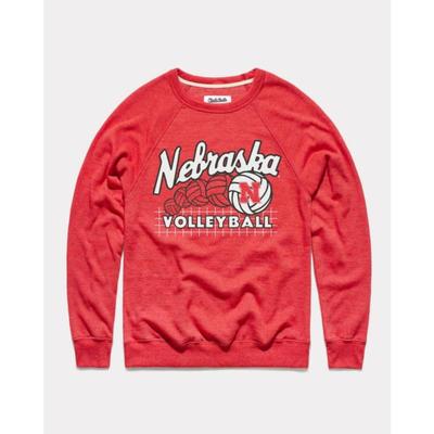 Nebraska Charlie Hustle Cornhuskers Volleyball Crew