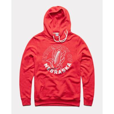 Nebraska Charlie Hustle Corn Circle Hoodie