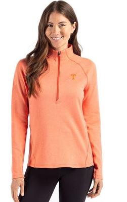 Tennessee Cutter & Buck Peshastin Fleece Half Zip Pullover