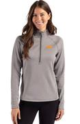  Tennessee Cutter & Buck Vol Script Peshastin Fleece Half Zip Pullover