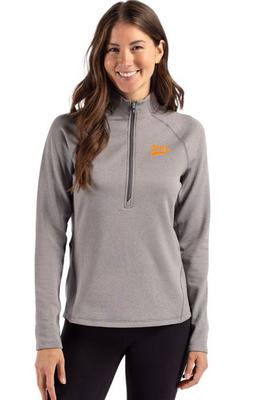 Tennessee Cutter & Buck Vol Script Peshastin Fleece Half Zip Pullover