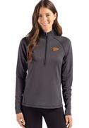  Tennessee Cutter & Buck Vol Script Peshastin Fleece Half Zip Pullover