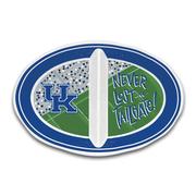  Kentucky Magnolia Lane 2 Section Tailgate Melamine Bowl