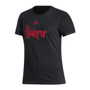  Nebraska Adidas Women's Fresh Tee