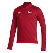  Nebraska Adidas Entrada 1/4 Zip Pullover