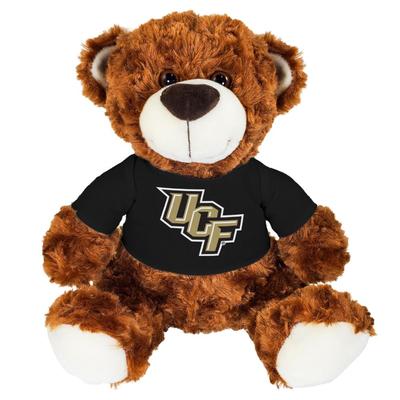 UCF 10 Inch Bear Plush with a Short Sleeve Tee