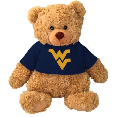 West Virginia 13 Inch Cuddle Buddies Bear with a Shirt