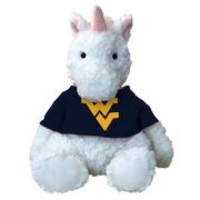  West Virginia 13 Inch   Cuddle Buddies Unicorn With A Shirt