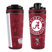  Alabama 26 Oz 4d Stainless Steel Ice Shaker