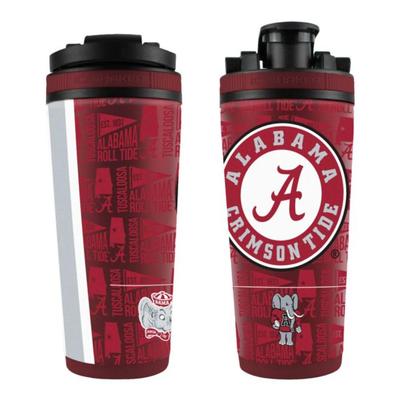 Alabama 26 Oz 4D Stainless Steel Ice Shaker