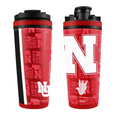 Nebraska 26 Oz 4D Stainless Steel Ice Shaker