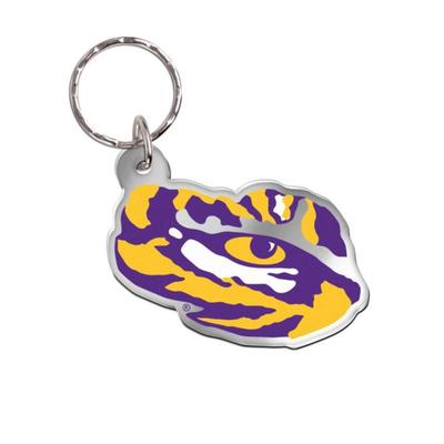 LSU WinCraft Freeform Keychain