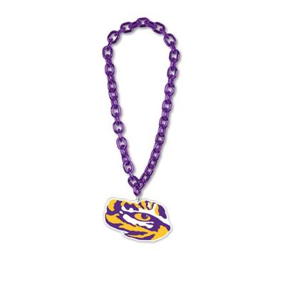 LSU WinCraft Big Chain Oversized Necklace