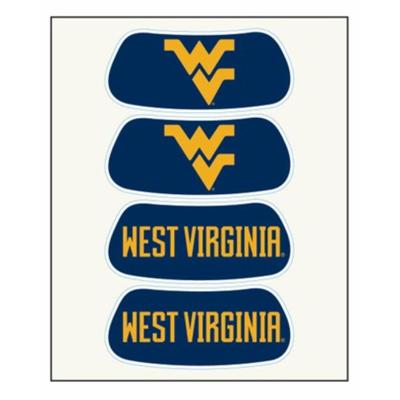 West Virginia WinCraft 4-Pack Eye Black