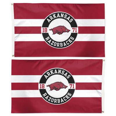 Arkansas Wincraft 3' X 5' Applique 2-Sided House Flag