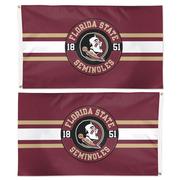  Florida State Wincraft 3 ' X 5 ' Applique 2- Sided House Flag