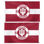  Indiana Wincraft 3 ' X 5 ' Applique 2- Sided House Flag