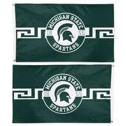  Michigan State Wincraft 3 ' X 5 ' Applique 2- Sided House Flag