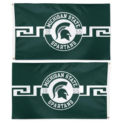 Michigan State Wincraft 3' X 5' Applique 2-Sided House Flag