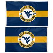  West Virginia Wincraft 3 ' X 5 ' Applique 2- Sided House Flag