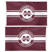  Mississippi State Wincraft 3 ' X 5 ' Applique 2- Sided House Flag