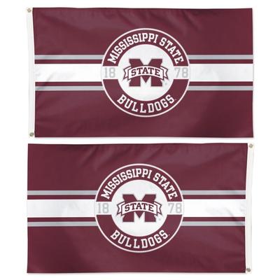 Mississippi State Wincraft 3' X 5' Applique 2-Sided House Flag