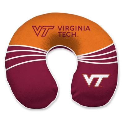 Virginia Tech Pegasus Wave Foam Travel Pillow