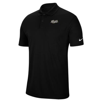 UCF Nike Script Victory Solid Polo BLACK