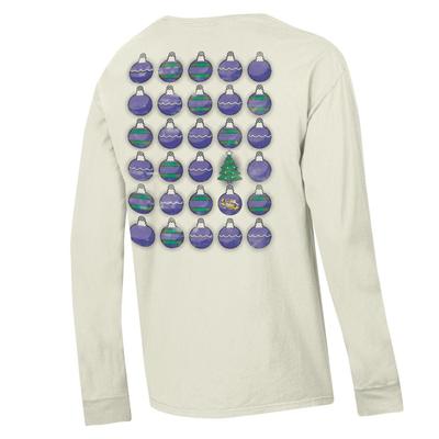 LSU Comfort Wash Long Sleeve Ornaments T-Shirt