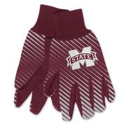  Mississippi State Wincraft Adult Two Tone Sport Grip Gloves