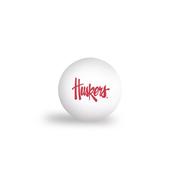  Nebraska Wincraft 6- Pack Ping Pong Balls