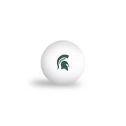  Michigan State Wincraft 6- Pack Ping Pong Balls