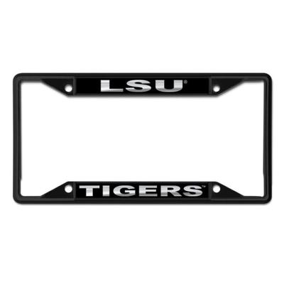 LSU WinCraft Black License Plate Frame