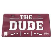  Mississippi State Wincraft The Dude License Plate