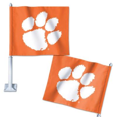 Clemson WinCraft Car Flag