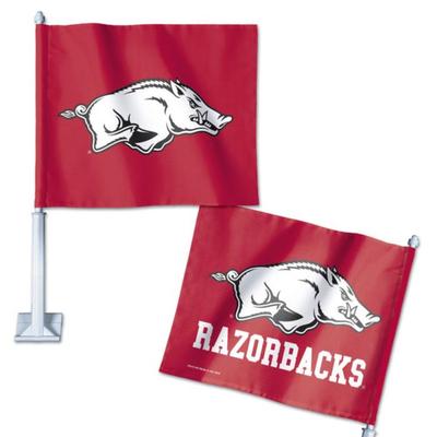 Arkansas WinCraft Car Flag