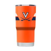  Virginia Gametime Sidekicks 20 Oz Orange Tumbler