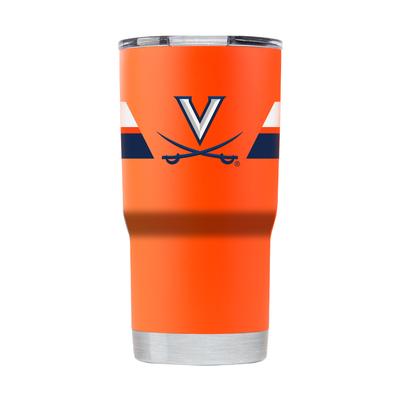 Virginia Gametime Sidekicks 20 oz Orange Tumbler