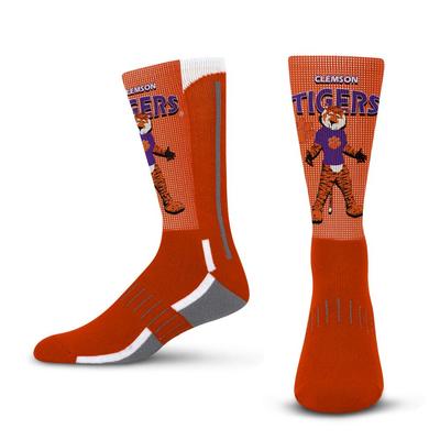 Clemson Mascot Fever Socks