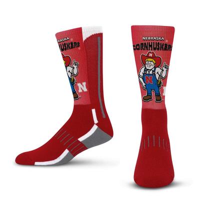 Nebraska Mascot Fever Socks