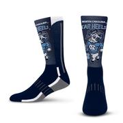  Unc Mascot Fever Socks