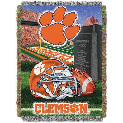 Clemson Northwest Homefield Advantage Tapestry Throw